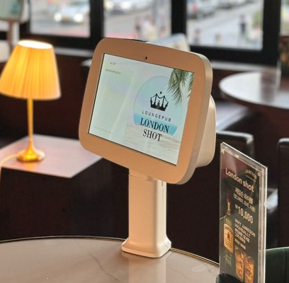 런던샷 테이블 키오스크